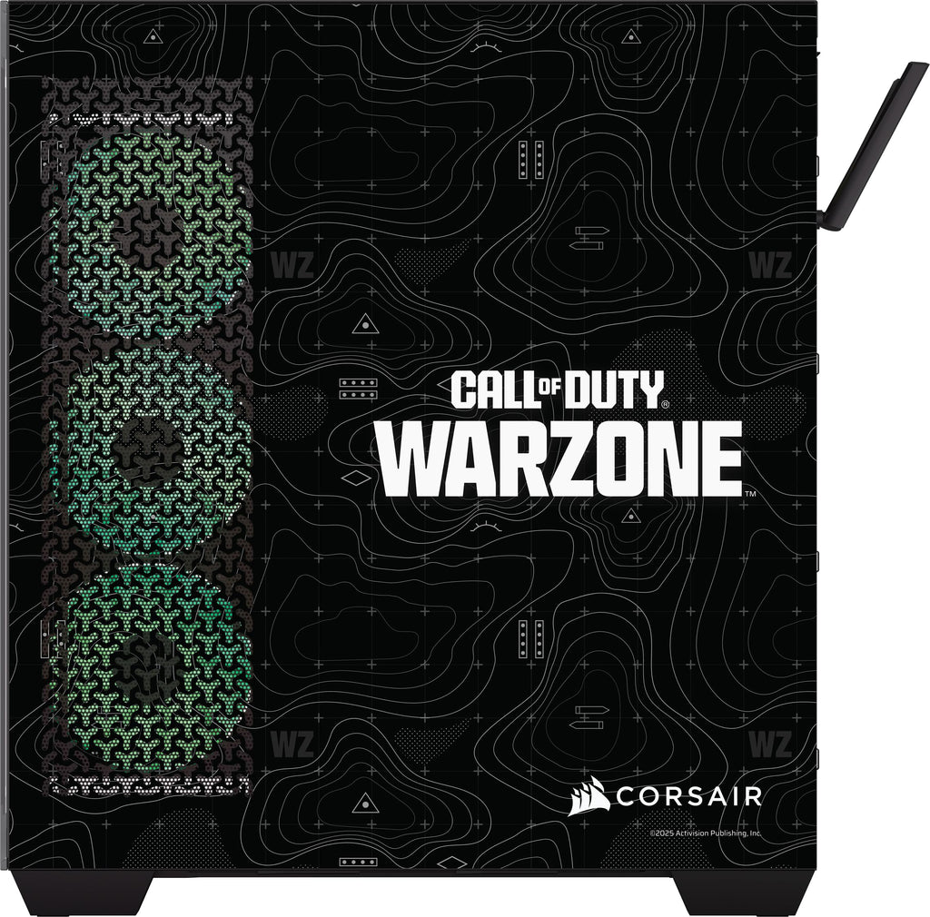 Corsair Vengeance a7500 Call of Duty® Warzone Edition Gaming PC – Liquid Cooled AMD Ryzen™ 7 9800X3D CPU – AMD® Radeon RX 9070XT GPU – 32GB Vengeance RGB DDR5 Memory – 2TB M.2 SSD – Black