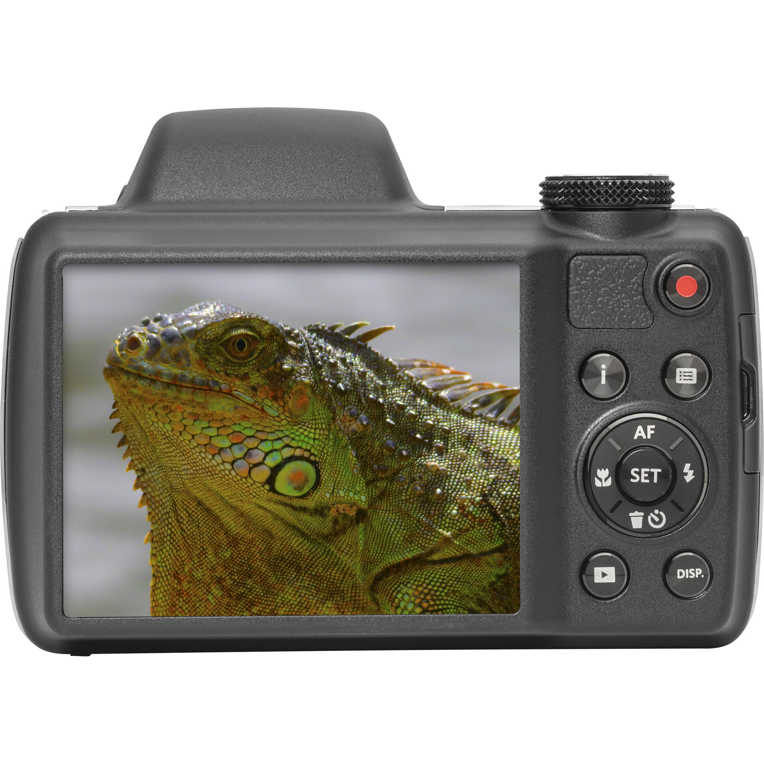 Kodak PIXPRO AZ528 16 MP Full HD Video Digital Camera (Black) with 52x Optical Zoom Bundle with Accessories Including Protective Camera Case, Battery & Charger, 32GB SD Card, Tripod and More