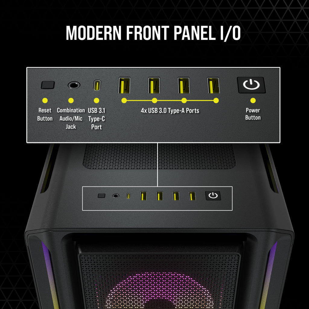 Amazon Corsair iCUE 5000T RGB, Black