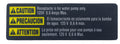 Bosch Parts 1609B03488 Label
