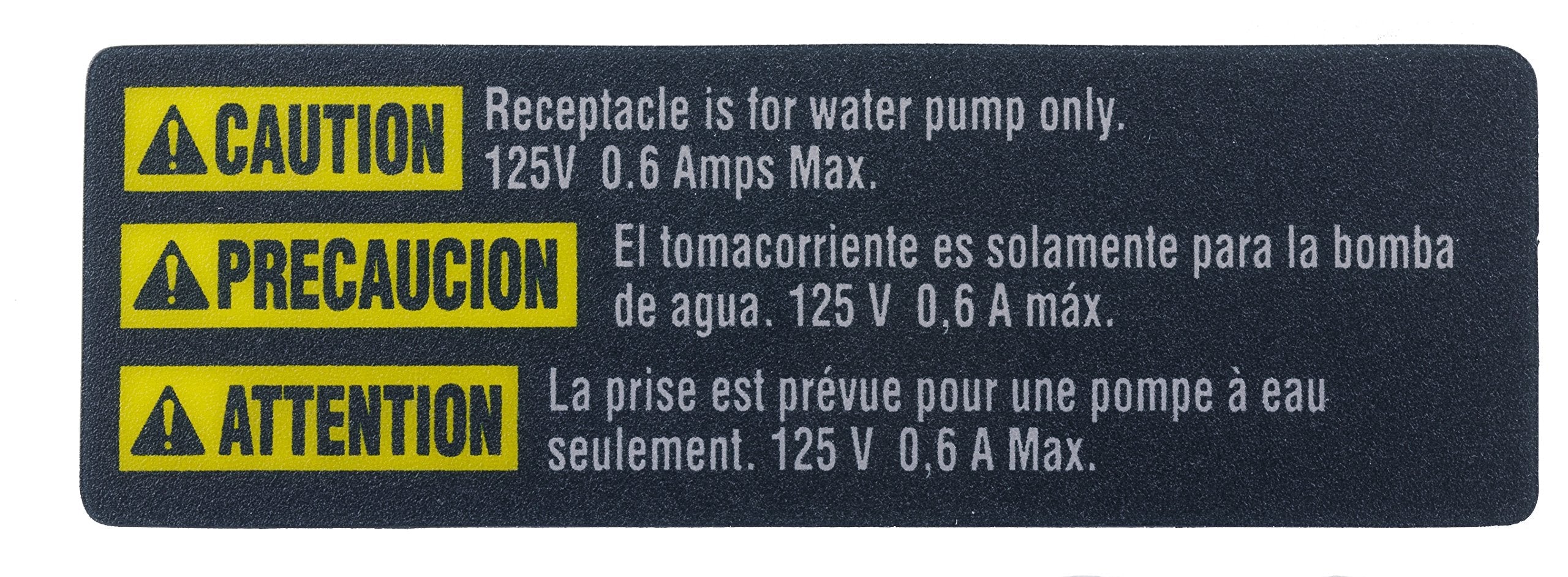 Bosch Parts 1609B03488 Label