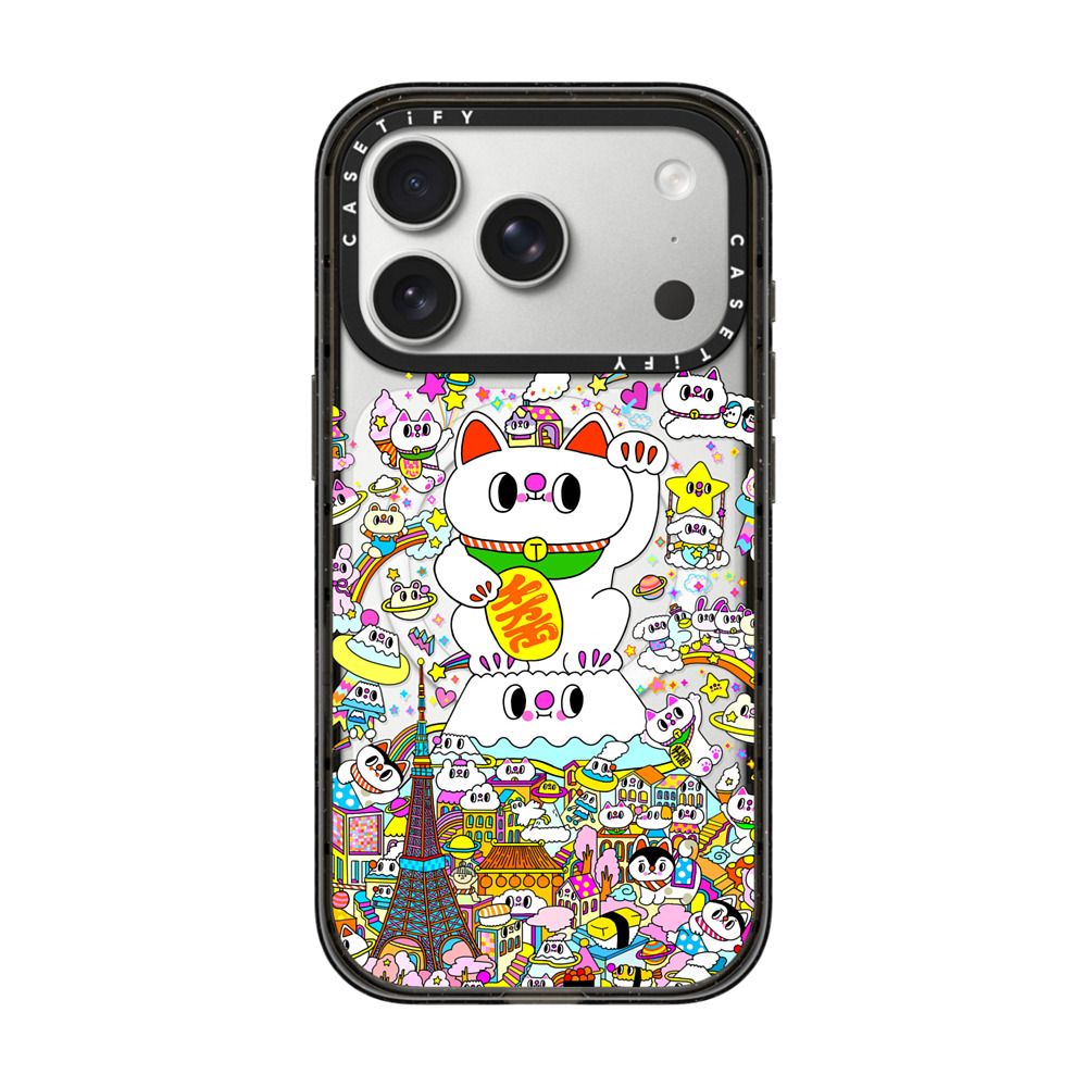 Lucky Cat of Fuji's Peak iPhone Case - 186b12