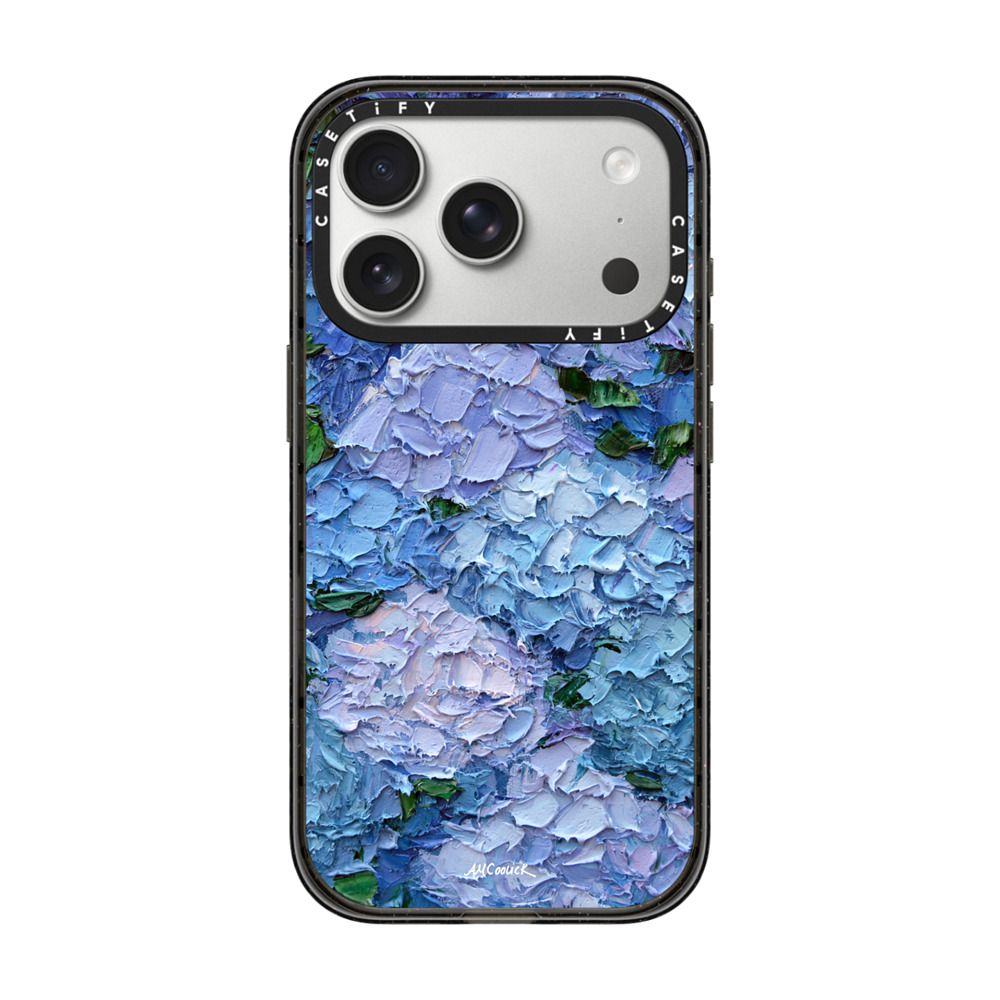 Moonlight Hydrangeas iPhone Case