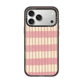 Pink Summer Stripes iPhone Case