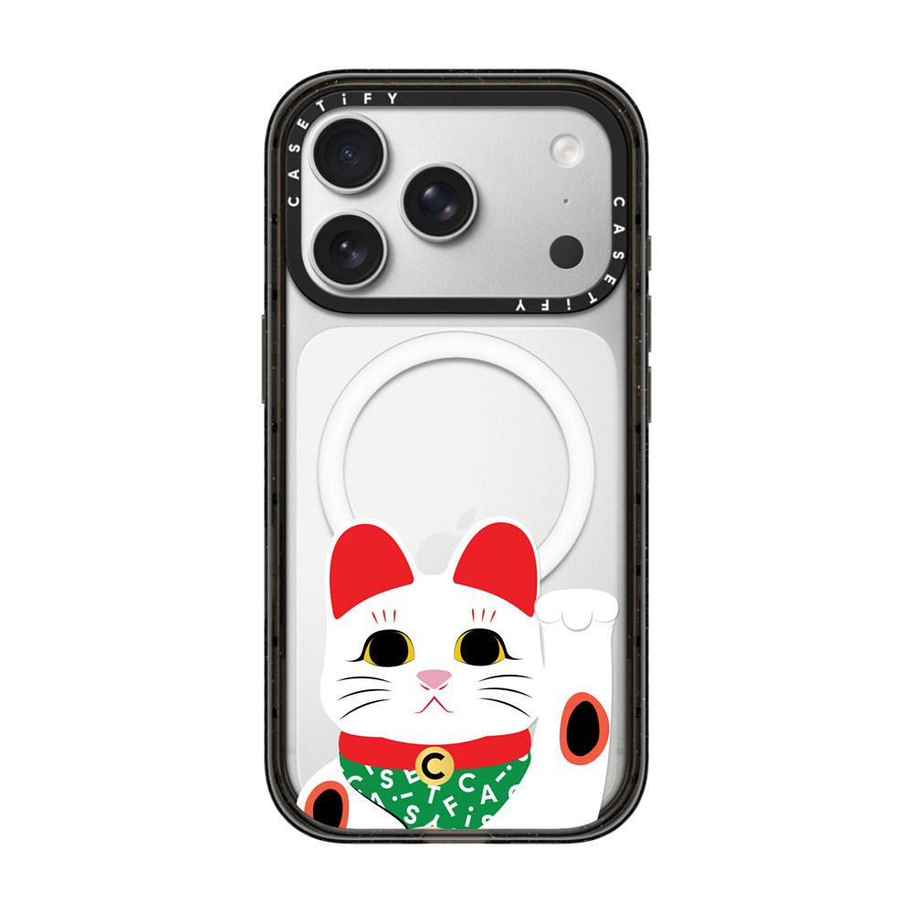 Waving Lucky Cat iPhone Case