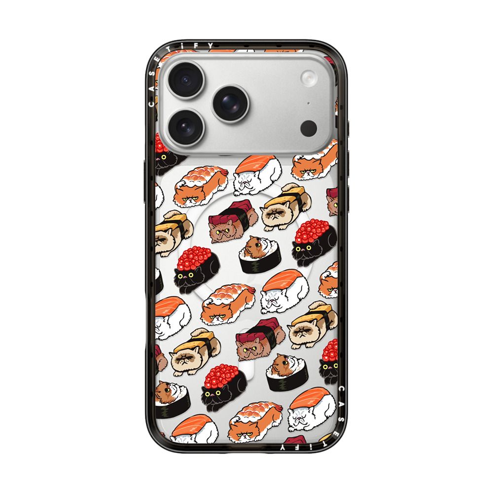 Sushi Persian Cat iPhone Case
