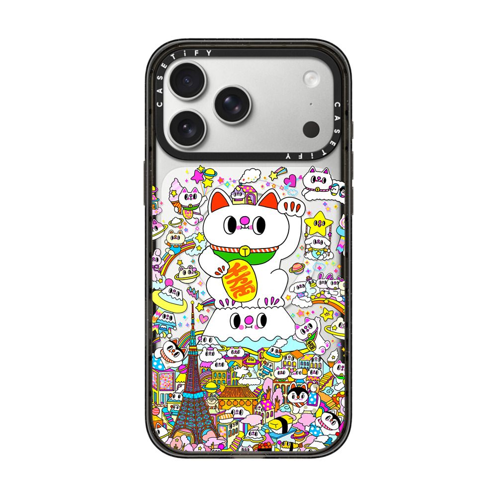 Lucky Cat of Fuji's Peak iPhone Case - 186b12