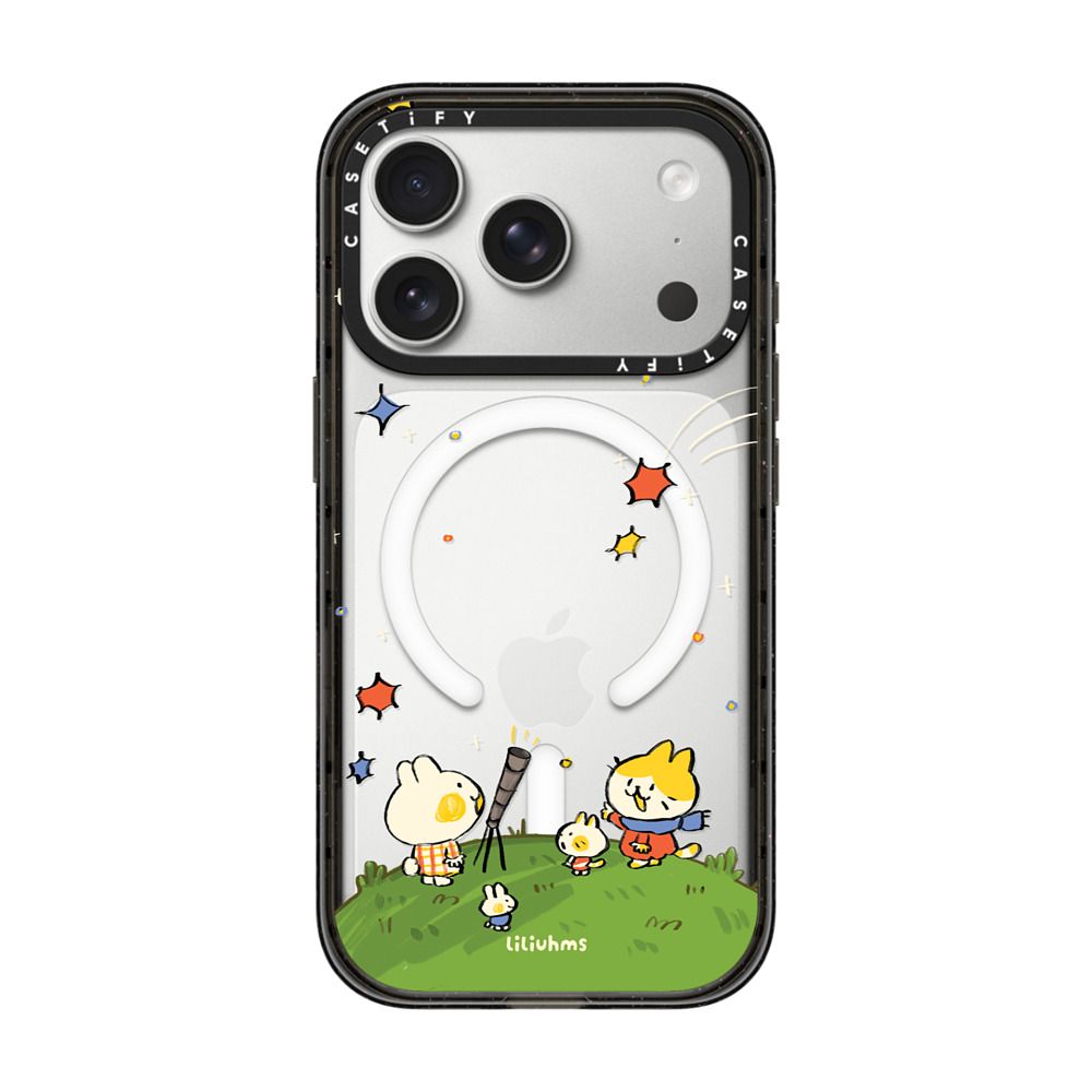Starry Night with Friends iPhone Case
