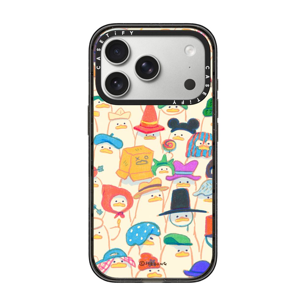 Duck Hat Parade iPhone Case