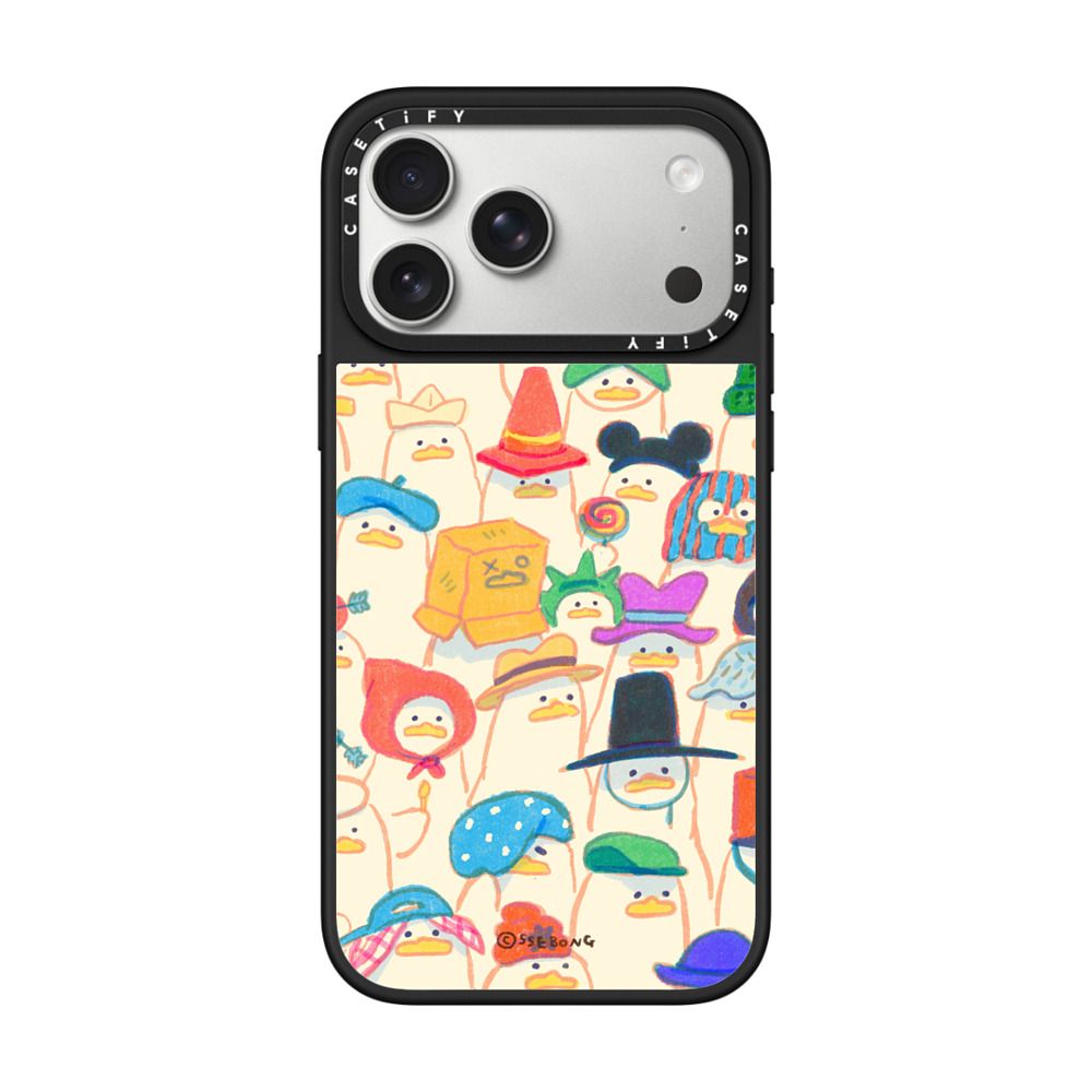 Duck Hat Parade iPhone Case