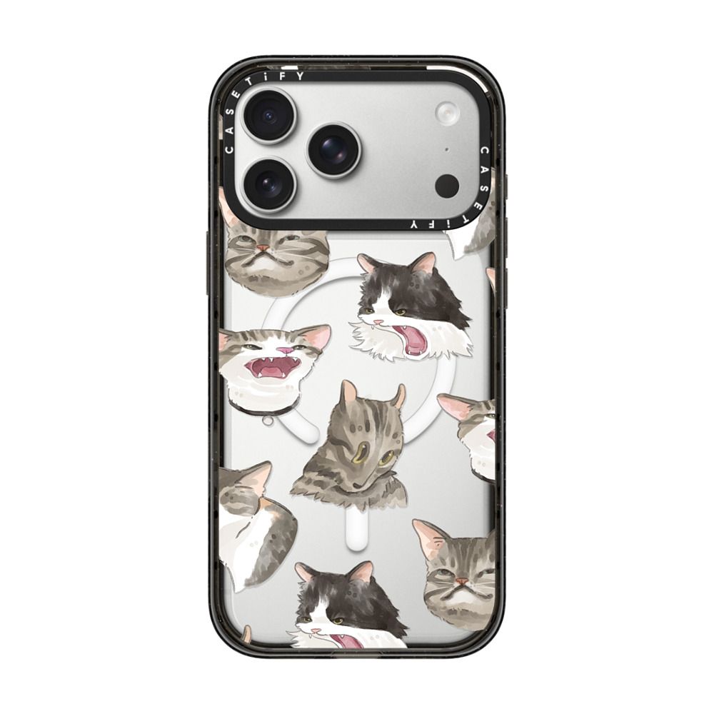 ugly cats iPhone Case