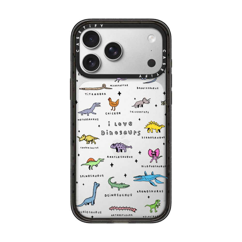 I Love Dinosaurs iPhone Case