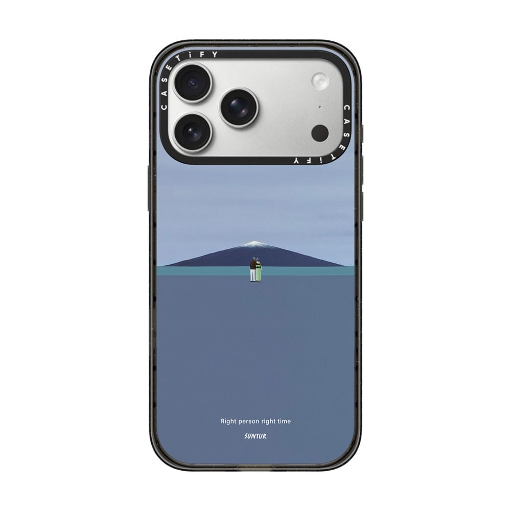 Right person right time iPhone Case