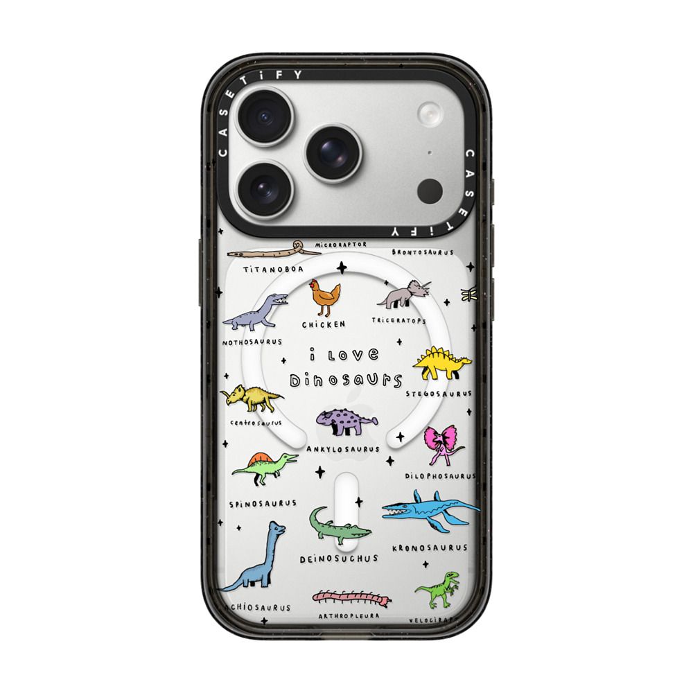 I Love Dinosaurs iPhone Case