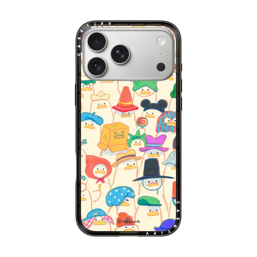 Duck Hat Parade iPhone Case