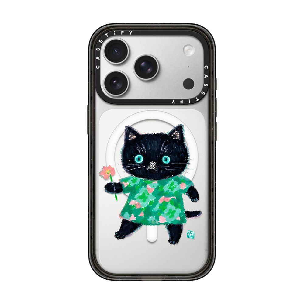 FLOWER CAT iPhone Case