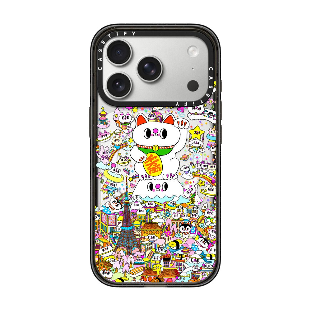 Lucky Cat of Fuji's Peak iPhone Case - afd537