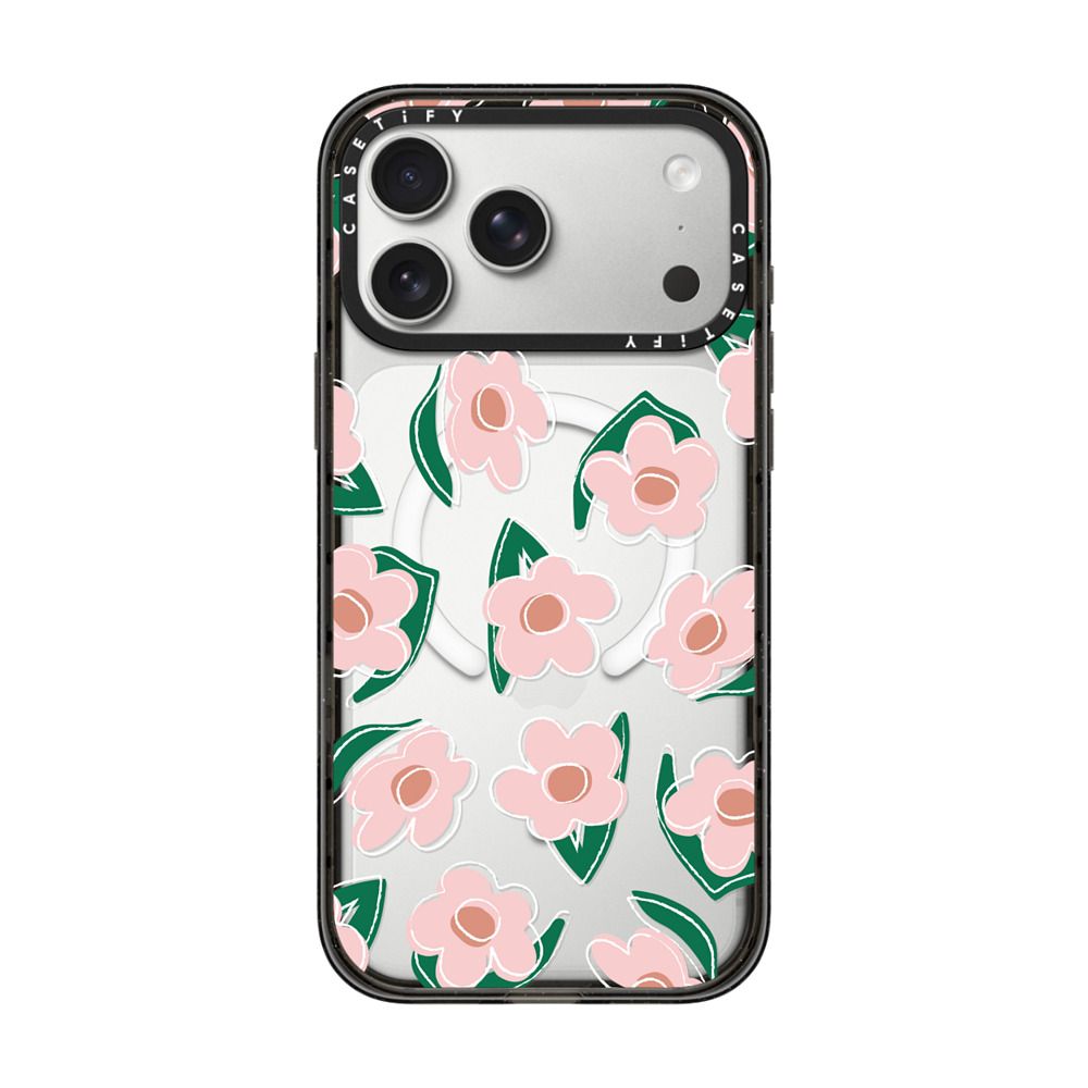 Pink Floral iPhone Case