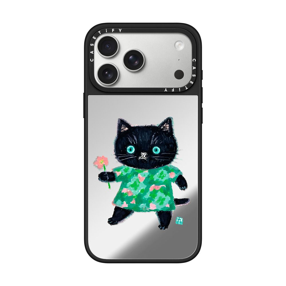 FLOWER CAT iPhone Case