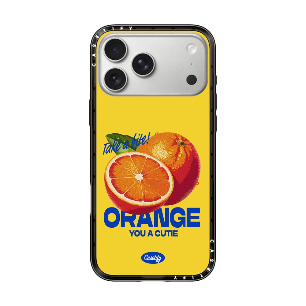 Orange You A Cutie iPhone Case