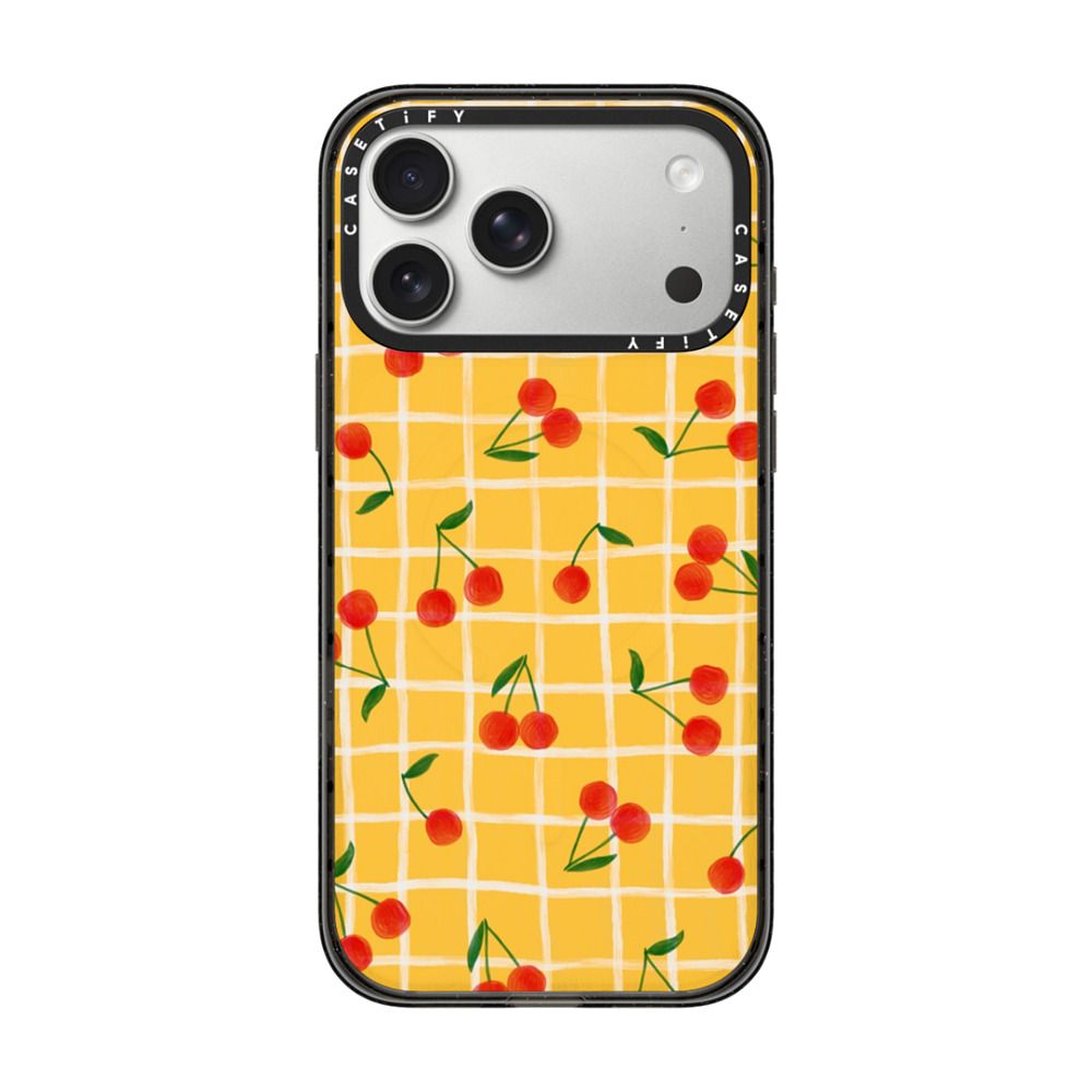 Cherry Plaid iPhone Case - 6b7261