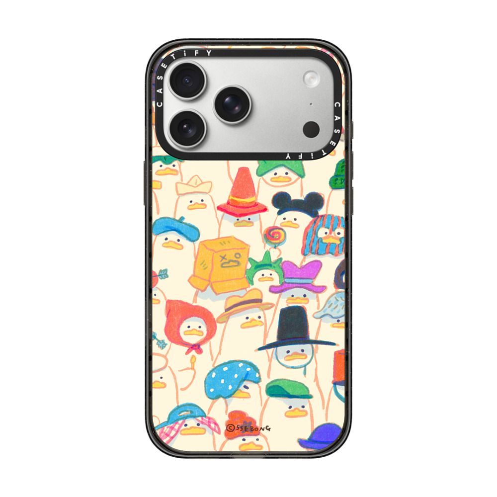 Duck Hat Parade iPhone Case