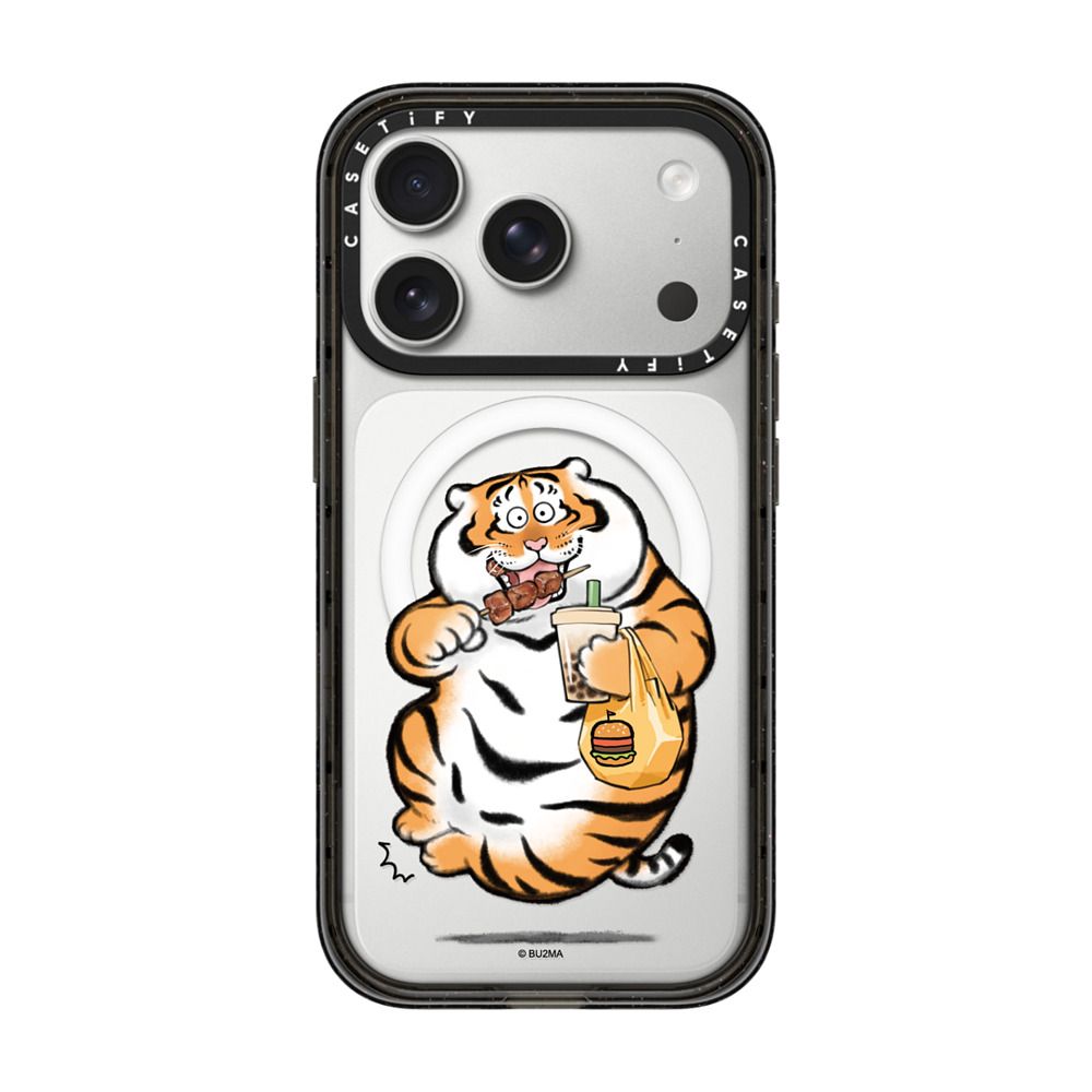 Fat And Happy by Bu2ma iPhone Case