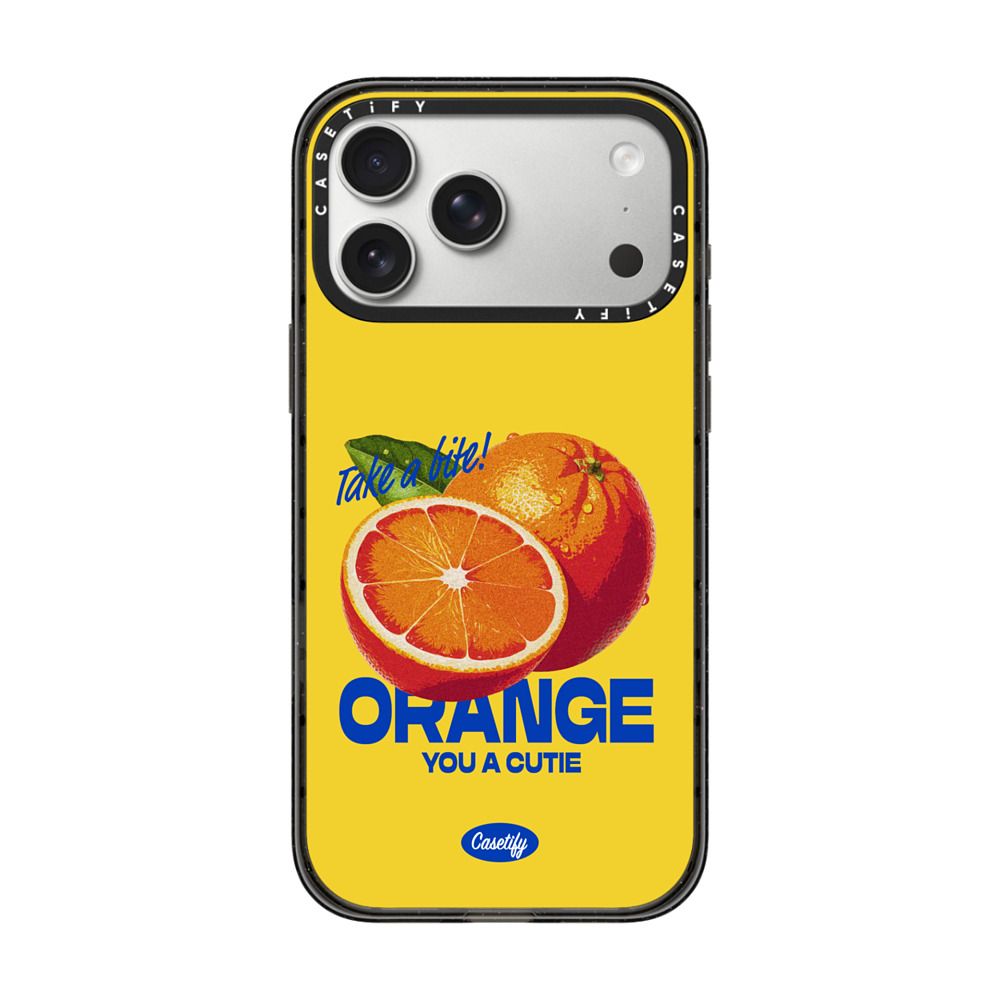 Orange You A Cutie iPhone Case