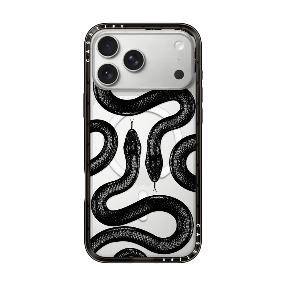 Black Kingsnake iPhone Case