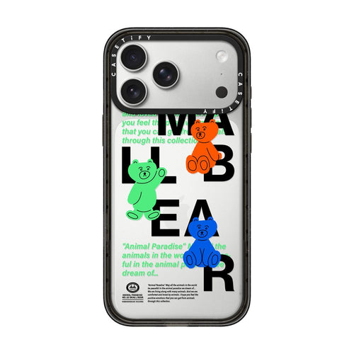 Animal Paradise no.10 small bear iPhone Case