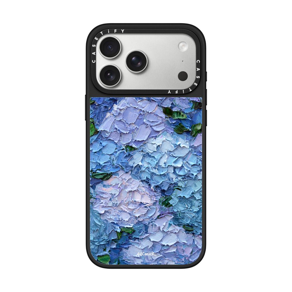 Moonlight Hydrangeas iPhone Case