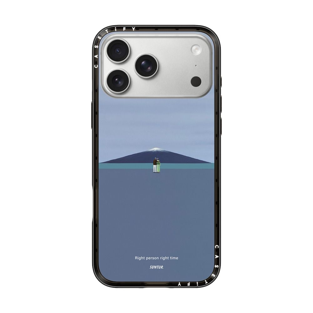 Right person right time iPhone Case