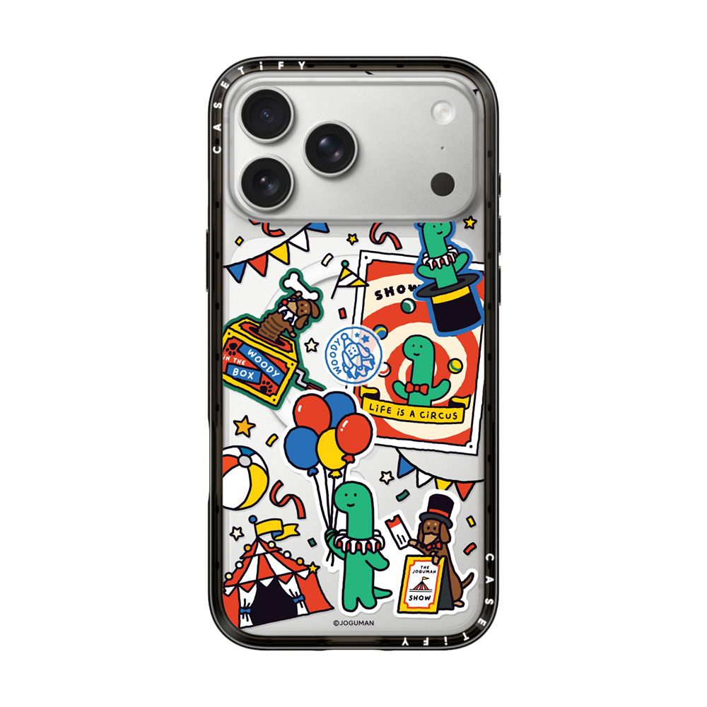 The Joguman Show Stickers Case iPhone Case