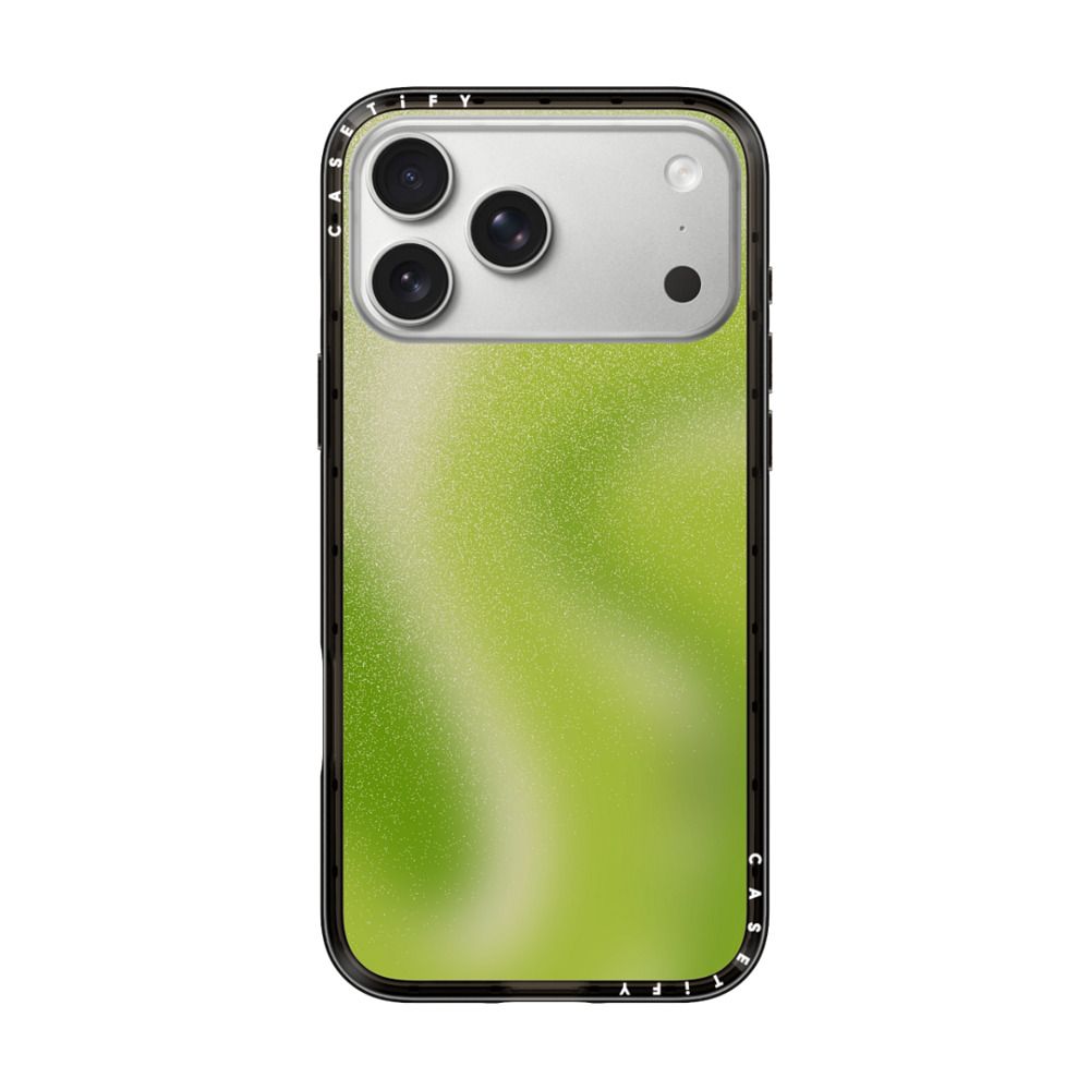 Matcha Swirls iPhone Case